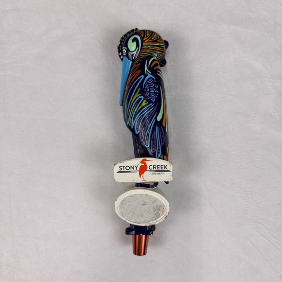 Stony Creek Brewery Other - Stony Creek Brewery Beer Tap Handle Colorful Figural Bird Design 11.5 Inch